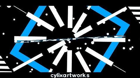 「AE」Free 2D Intro ➟ Red & Blue Intro | Made On After Effects | By ➟ CylixArtworks |