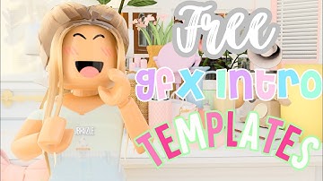 5 FREE GFX INTRO TEMPLATES ||No Text|| ✧･･ﾟ