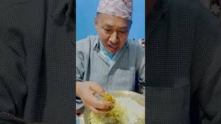 Fish eating Desi style😜 #mukbang #youtubeshorts #funny #nepal
