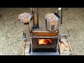 Wood Pellet Combustor - Homemade Wood Stove for Camp M-Stove Project Part-4