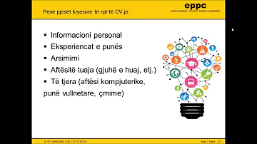 Webinar -  Si të shkruajmë një CV fituese