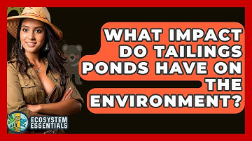 What Impact Do Tailings Ponds Have On The Environment? - Ecosystem Essentials