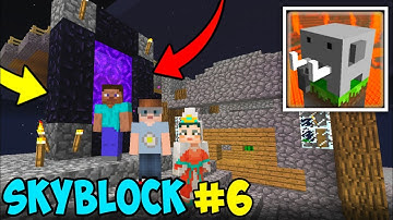 Multiplayer Skyblock in online server in Craftsman: building craft #6 😱