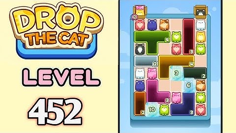 Drop the Cat! Level 452 Walkthrough