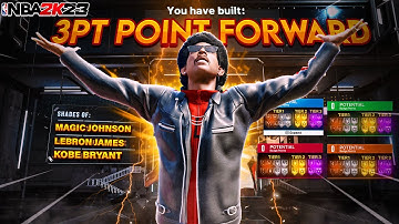 This 3PT POINT FORWARD BUILD is DOMINATING NBA 2K23