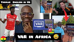 Good News For African VAR is Everywhere Now Thomas Partey is Struggling with English in UK 😅😅😅🍚🍗 thumbnail