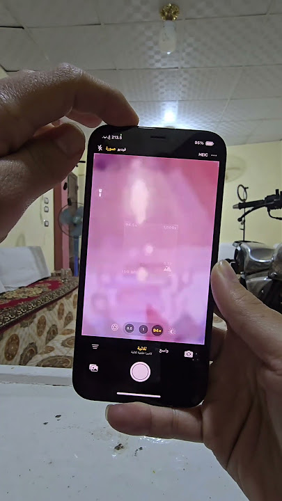 زووم 100x للايفون خطير 😃❤️