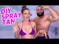 DIY Tanning at Home w/ Miro/Rusev! | Lana WWE | CJ Perry