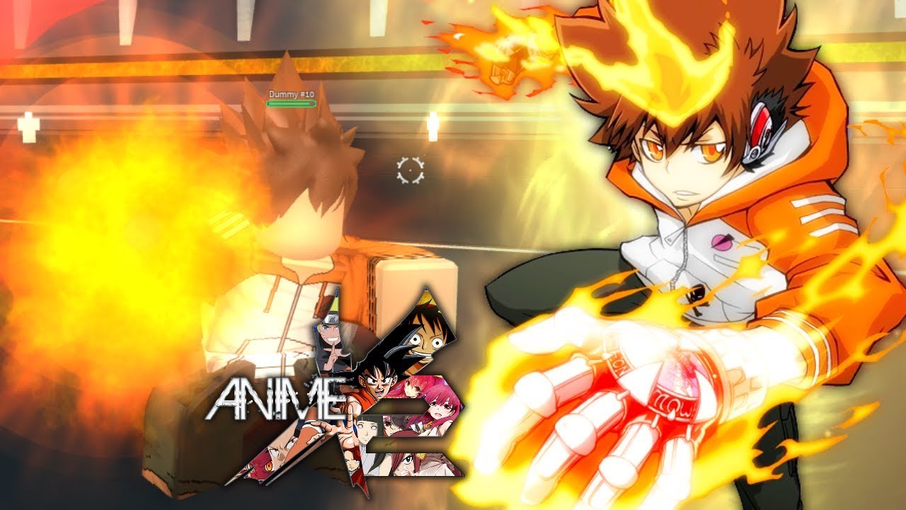 Getting Destroyed In Anime Cross 2 As My Favorite Anime Character Sawada Tsunayoshi Roblox Youtube - roblox anime cross