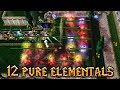 Warcraft 3 | Element TD 4.3 | 12 PURE ELEMENT TOWER