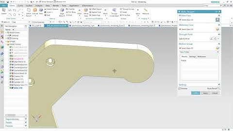 Make Tangent - Nx Dersleri
