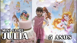 Mini clipe - Julia  5 anos - New Amazing