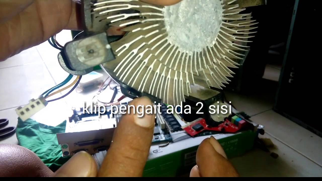 Cara membersihkan heatsink pc yang benar YouTube
