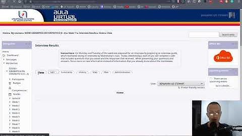 Accessing a wiki in Moodle