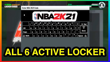 ALL 6 ACTIVE LOCKER CODES IN NBA 2K21 MY TEAM | ACTIVE LOCKER CODES