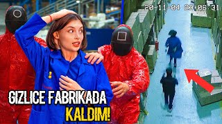 Gece Gi̇zli̇ce Fabri̇kada Kaldim Büyük Oyun