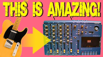 RECORDING DIRECTLY to 4-Track Cassette Recorder (2 MIN TIPS #5)