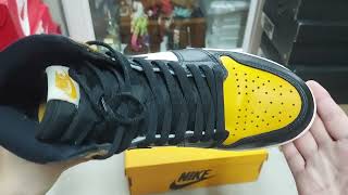 เปิดกล่อง Air Jordan 1 Retro High OG Taxi (Used)