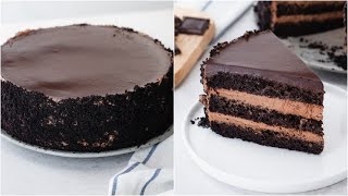 With a super moist crumb and fudgy, yet light texture, this chocolate
cake recipe will soon be your favorite too!ingredients 3 eggs 250g (1
cup) sugar 300ml ...