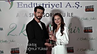 Barış Baktaş Ve Yağmur Yüksel Kırmızı Halı Röportajı..