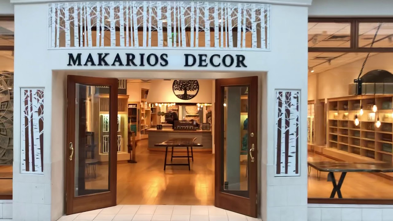 Makarios Decor Retail Store - Woodland Mall (Grand Rapids,MI) - YouTube