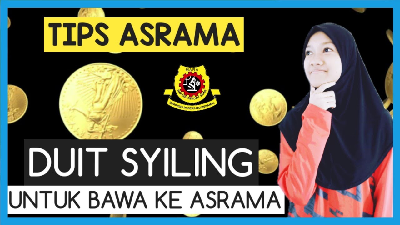 Tips Asrama | Duit Syiling Untuk Mesin Basuh Layan Diri MRSM BasuhBaju Dobi Layan Diri MRSM Dryer