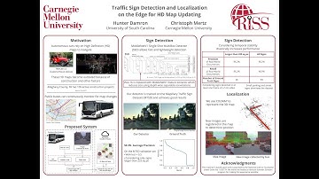 Detection and Localization on the Edge for HD Map: Carnegie Mellon RI Summer Scholar Hunter Damron