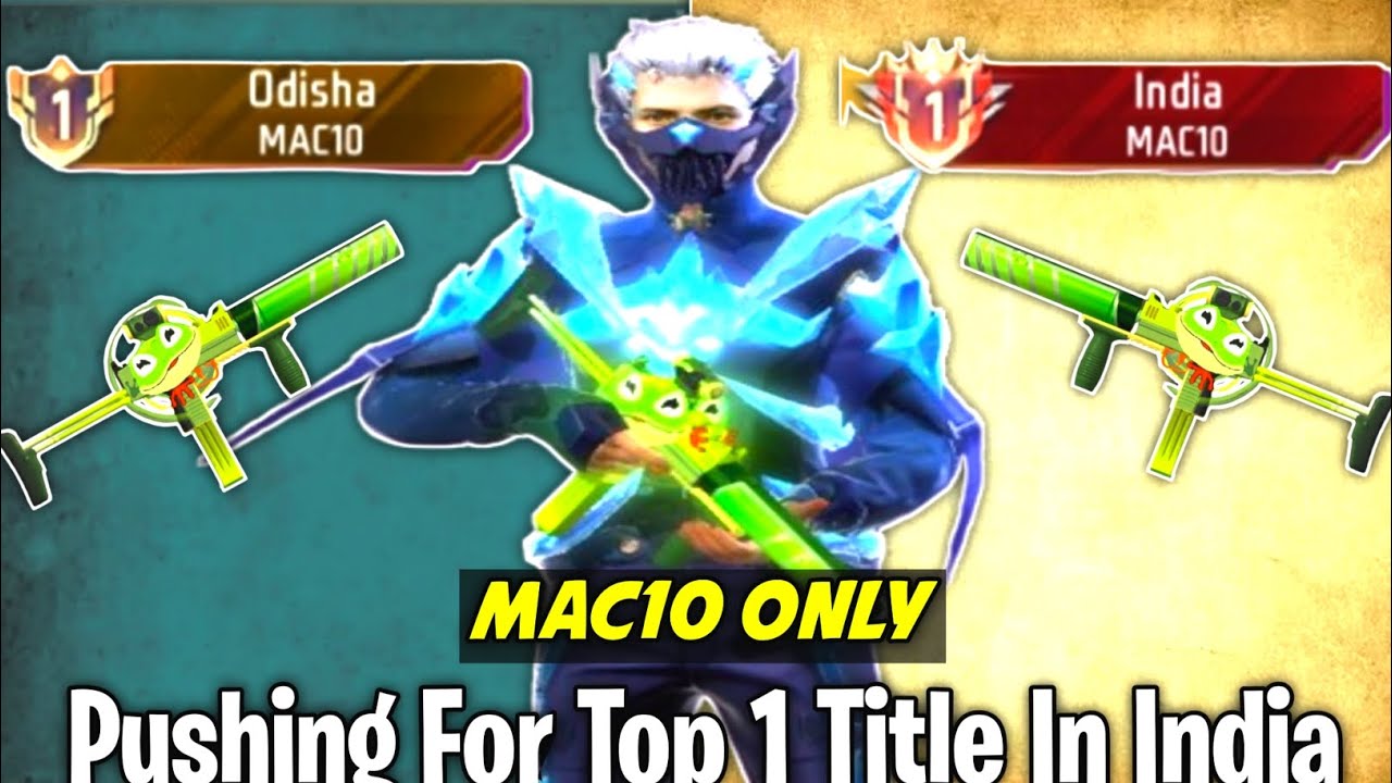Pushing Top 1 in Mac 10 Season 38 | Free Fire Solo Rank Pushing With ...