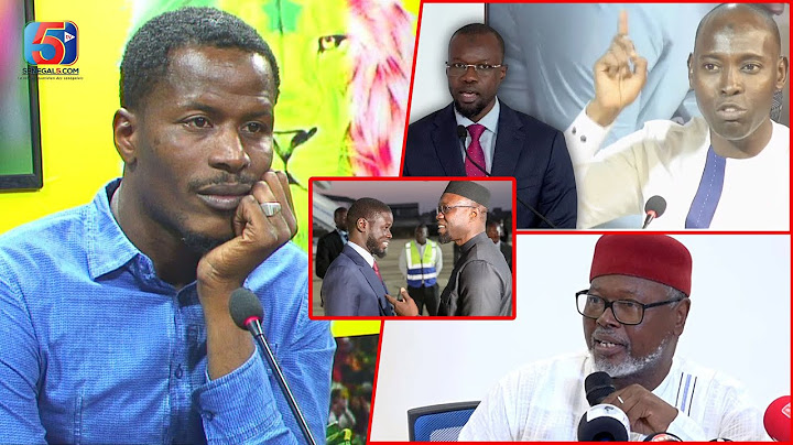 Sonko à l’Assemblée: Cheikh Omar Démonte Alioun Tine et Daouda Mine "Sonko PM lay nék di gérer…"