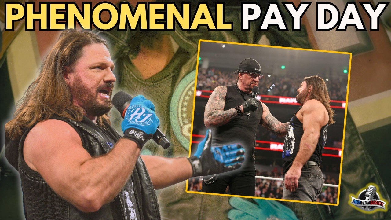 Well, You Don't Have To Worry About AJ Styles Going To AEW...