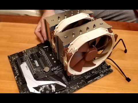 I9 9900K на Noctua NH D15 ТАК НЕ НАДО СОБИРАТЬ ПК