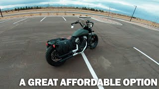 Viking Bags Spiritblade 25L Saddlebag Unboxing & Install on a 2021 Indian Scout Bobber Twenty