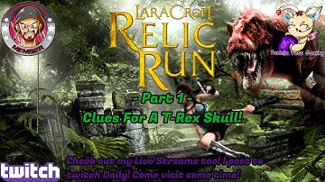 Lara Croft: Relic Run - Part 1 - Clues For A T Rex Skull!