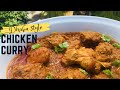 Dhaba style chicken currydesi style chicken currybushras tastyhut