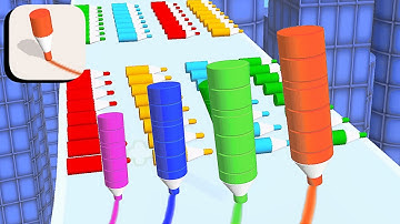 Crayon Rush 3D ​- All Levels Gameplay Android,ios (Levels 172-177)