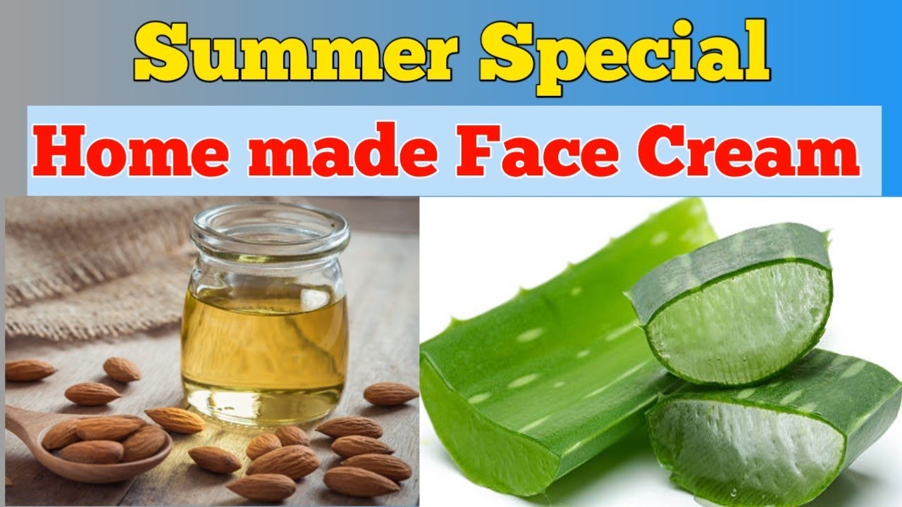 Summer Face Cream for all skin types 🌞DIY home made Face Cream Get