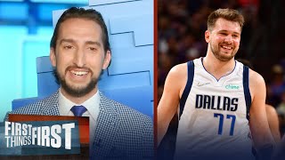 Luka Dončić leads Mavs to defeat defending Western Conference Champs in 7 | NBA | FIRST THINGS FIRST