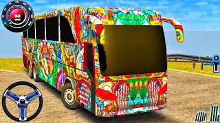 Offroad Coach Bus Simulator 2025: New Bus Driving Simulator! Bus Game Android Gameplay screenshot 5