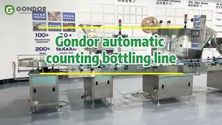 🍬High-Speed Automatic Gummy and Candy Counting Bottling Production Line ⚡#countingmachine #candy