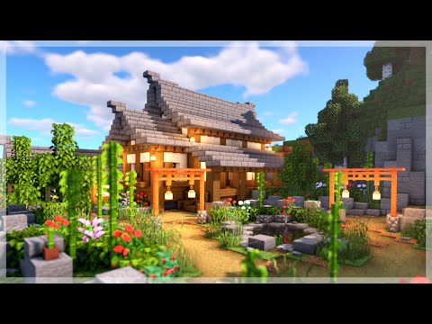 Minecraft: 1.17 Small Brewery house with A cute garden 🪴