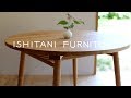 ISHITANI - Making a Cherry Round Table with Shelf