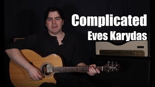 Complicated - Eves Karydas | Chords and TAB | How To Play | Guitar Lesson