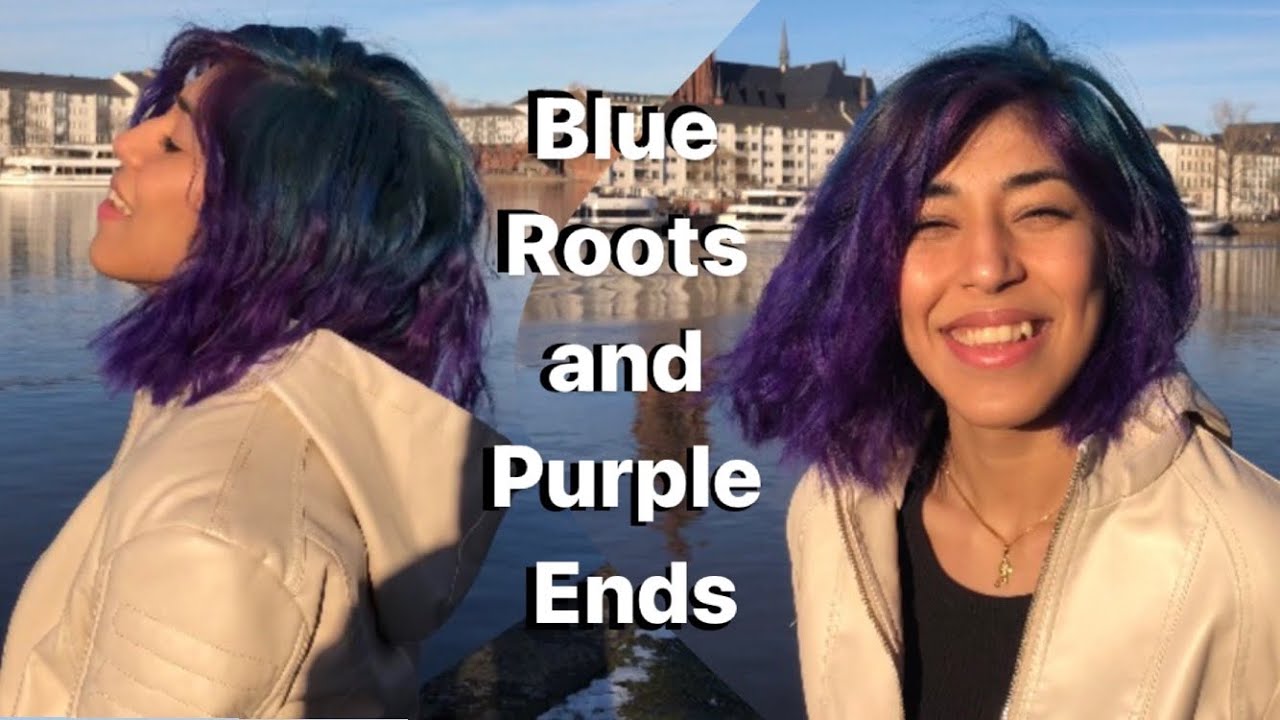 2. Blue Roots with Purple Tips - wide 1
