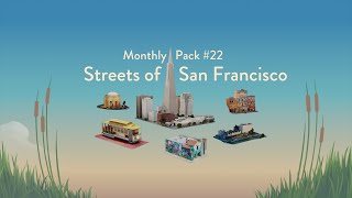 Puzzling Places: Monthly Pack #22: Streets of San Francisco