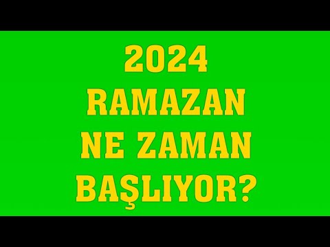 2024 Ramazan Ayı Ne Zaman Başlıyor? Ramazan Bayramı tatili kaç gün ...