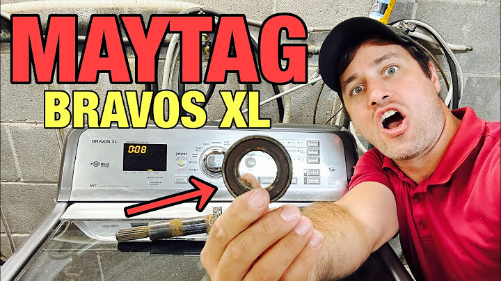 This Maytag BRAVOS XL Washer Wasn’t Spinning | UL Code | Bearings Shaft & Seal Fix | MVWB850YG1