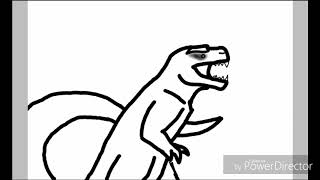 My Godzilla art from app screenshot 4