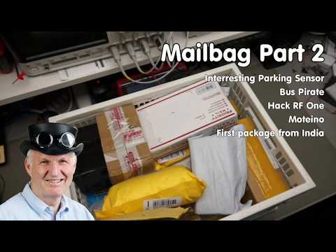 #230 Mailbag Part 2 (HackRF one, Moteino, Parking Sensor, Bus Pirate, Armtronix)