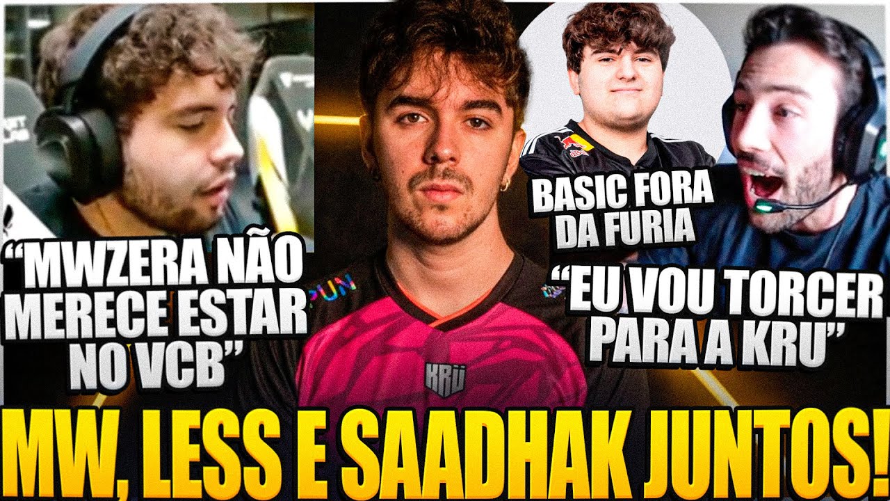 🚨 MWZERA DE VOLTA ÀS FRANQUIAS JUNTO COM SAADHAK E LESS NA KRU! LESS MANDOU A REAL SOBRE O MW