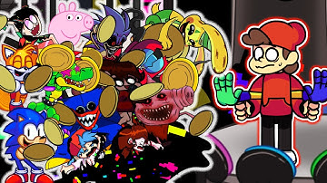 FNF Musical Memory - But Different Characters Sing It 🎶 GameToons Player Sings (Poppy Playtime 2)